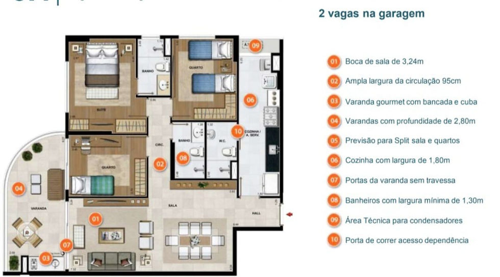 13 Planta do apto