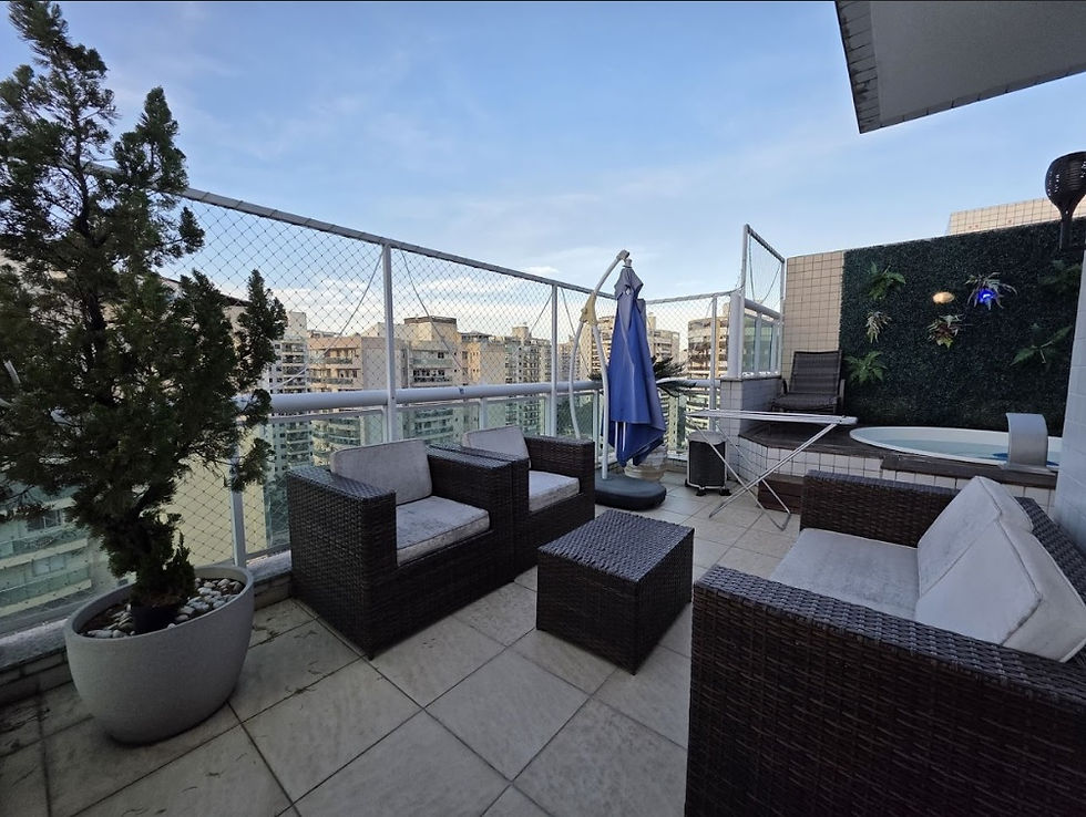 1 Terraço descoberto com piscina