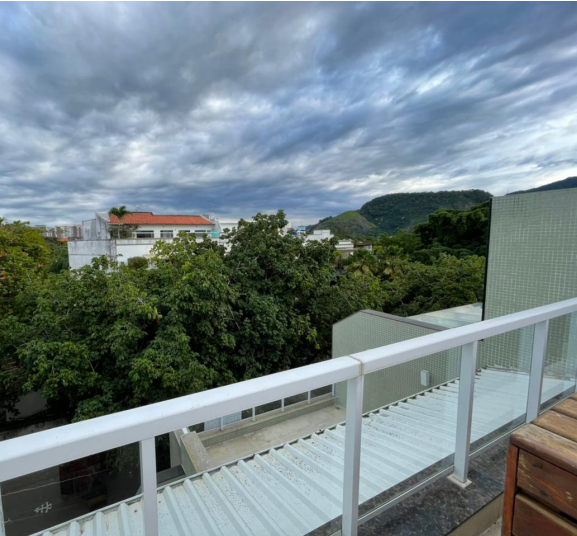 1 A vista do terraço