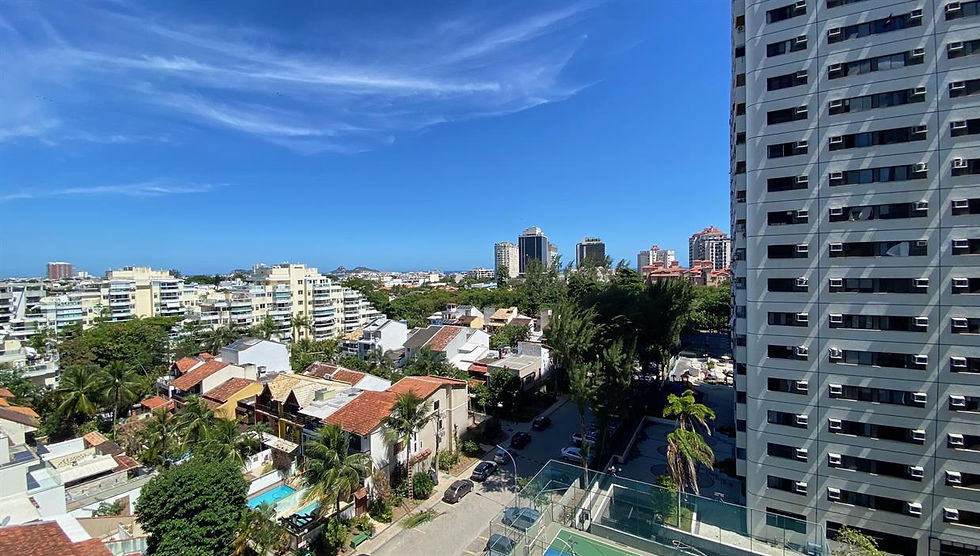 1 Vista livre da varanda