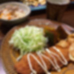 とんかつも、カラリ!