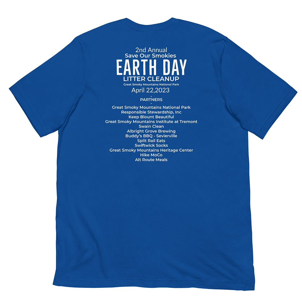 Thumbnail: SOS 2023 Earth Day Unisex Classic Tee White Ink