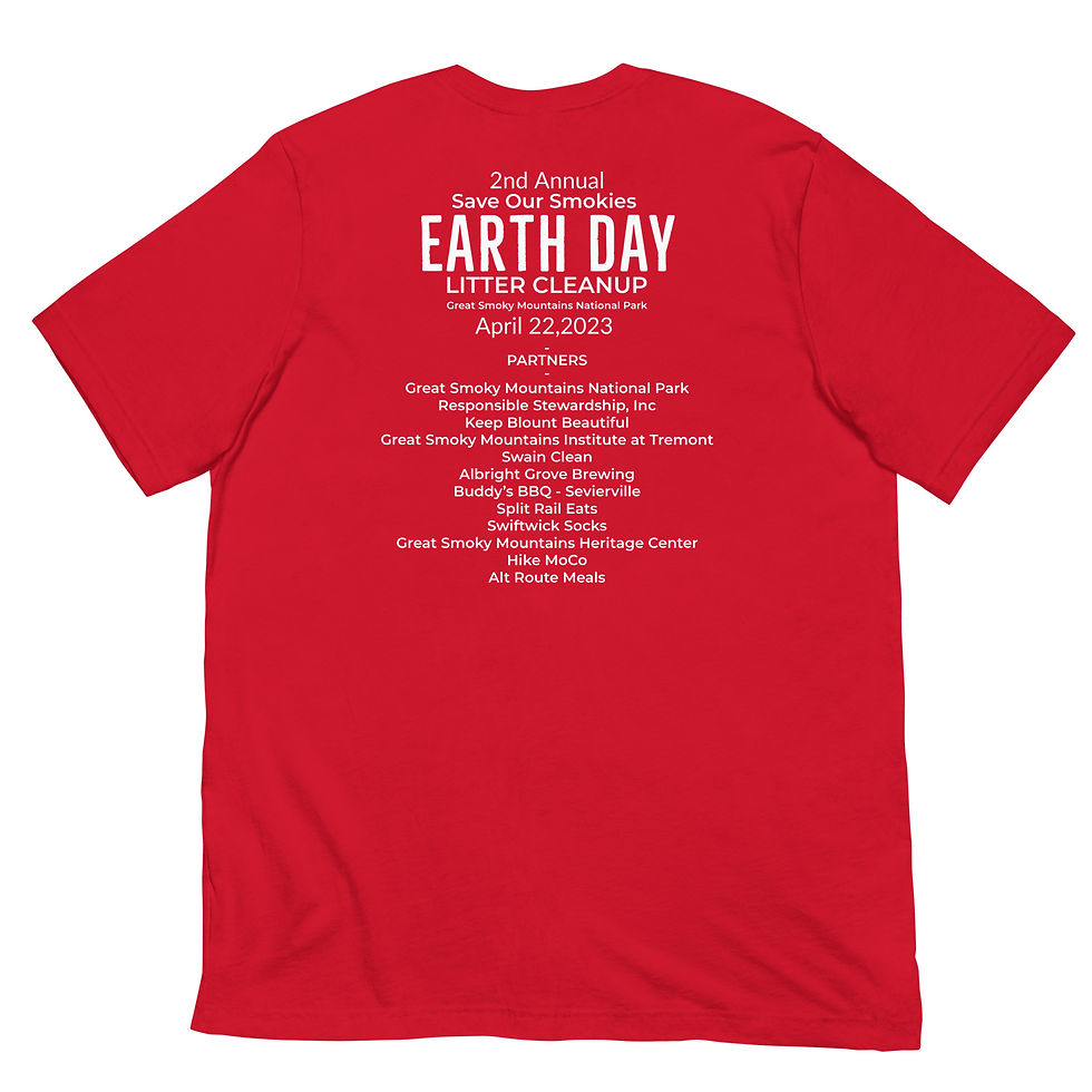 Thumbnail: SOS 2023 Earth Day Unisex Classic Tee White Ink
