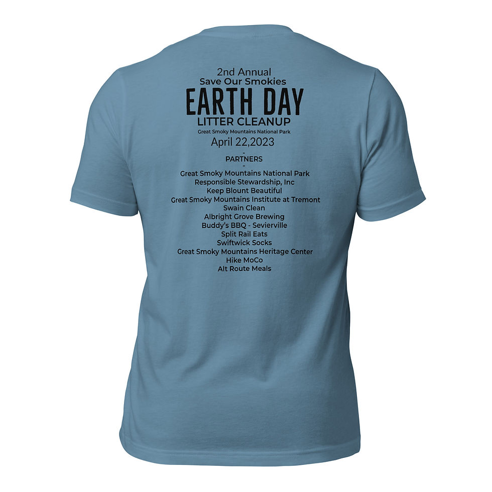 Thumbnail: SOS 2023 Earth Day Unisex Classic Tee Black Ink