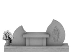 Bench Headstone