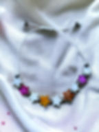 pulseira com estrelas em madre pérola