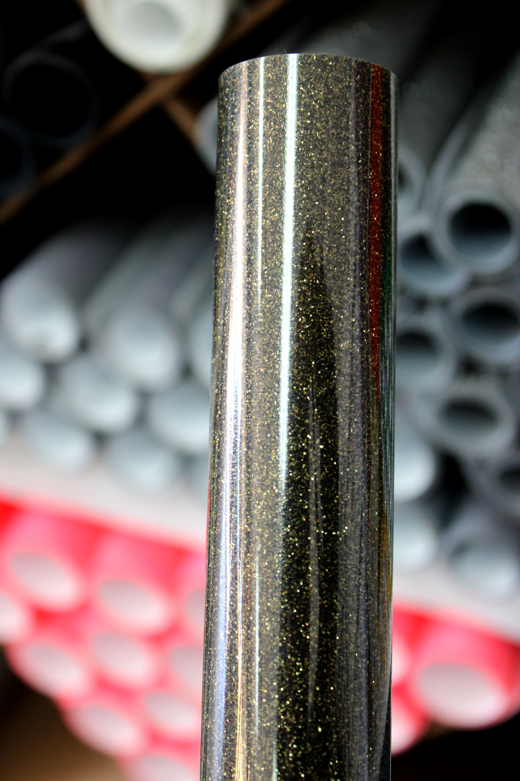 HTV OLIVE GLITTER 12X20