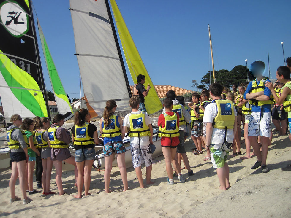 Catamaran - Colonies de vacances