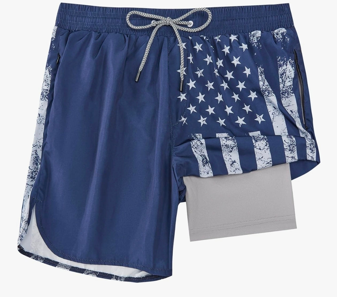 Mens Swim Shorts Size L