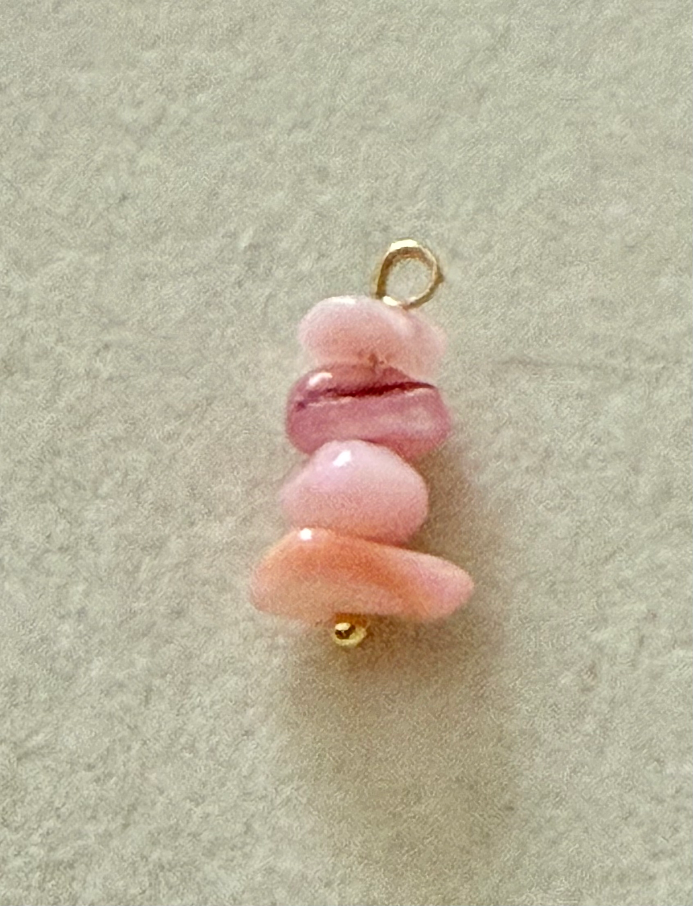 Miniatura: Charm piedra color