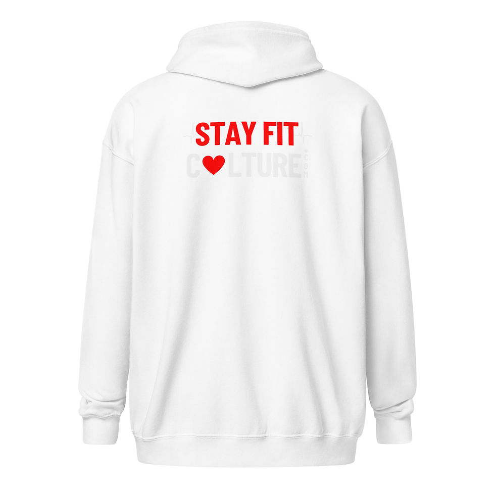 Thumbnail: SFC Fit Fam Unisex Heavy Blend Zip Hoodie