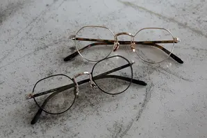 強度数の方にも最適!Mr.Gentleman EYEWEAR 4点留めブリッジモデル「Clint」
