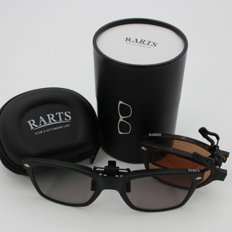 偏光レンズ初心者の方にも最適です クリップオンタイプのRarts偏光レンズ