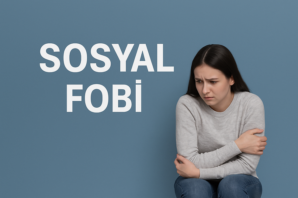 Sosyal fobinin yeni adı sosyal anksiyete bozukluğudur ve tedavisi mümkündür.