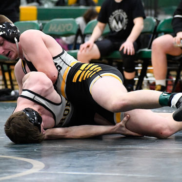 PEM Wrestlers Take Down Byron & LaCrescent; JV Finishes in Top 3 in TRC Tournament!