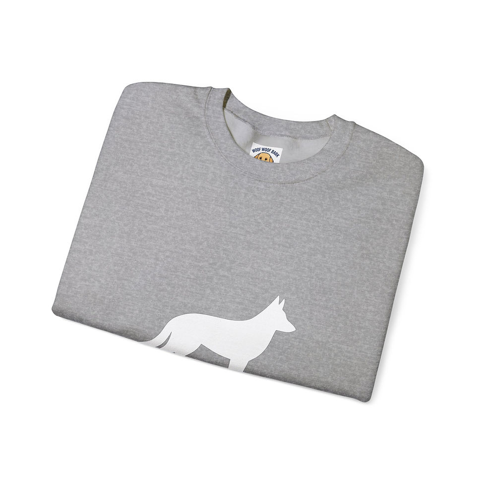 Thumbnail: German Shepherd Sweatshirt | Silhouette Dog Gift | Ships from Canada