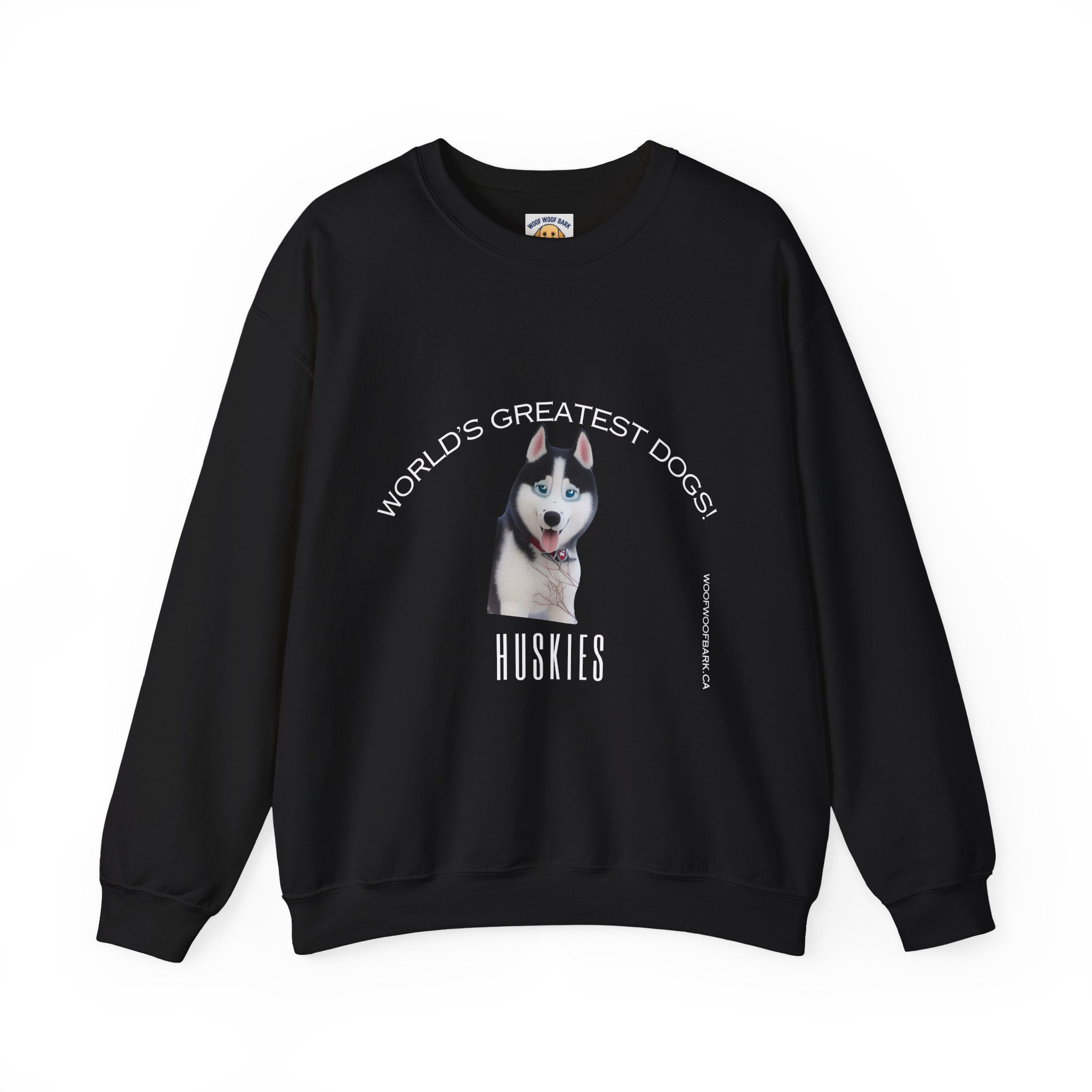 Husky Sweatshirt | Cartoon Dog Gift | Ships from Canada