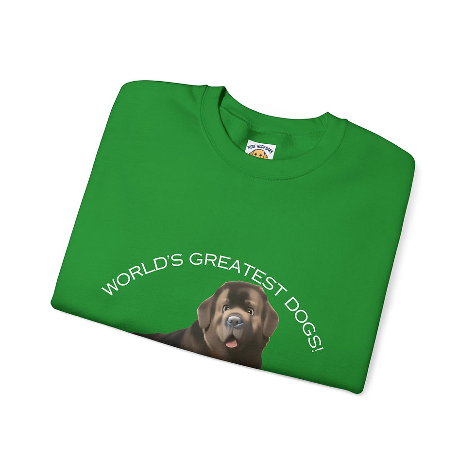 Thumbnail: Newfoundlander Sweatshirt | Cartoon Dog Gift | Ships from Canada