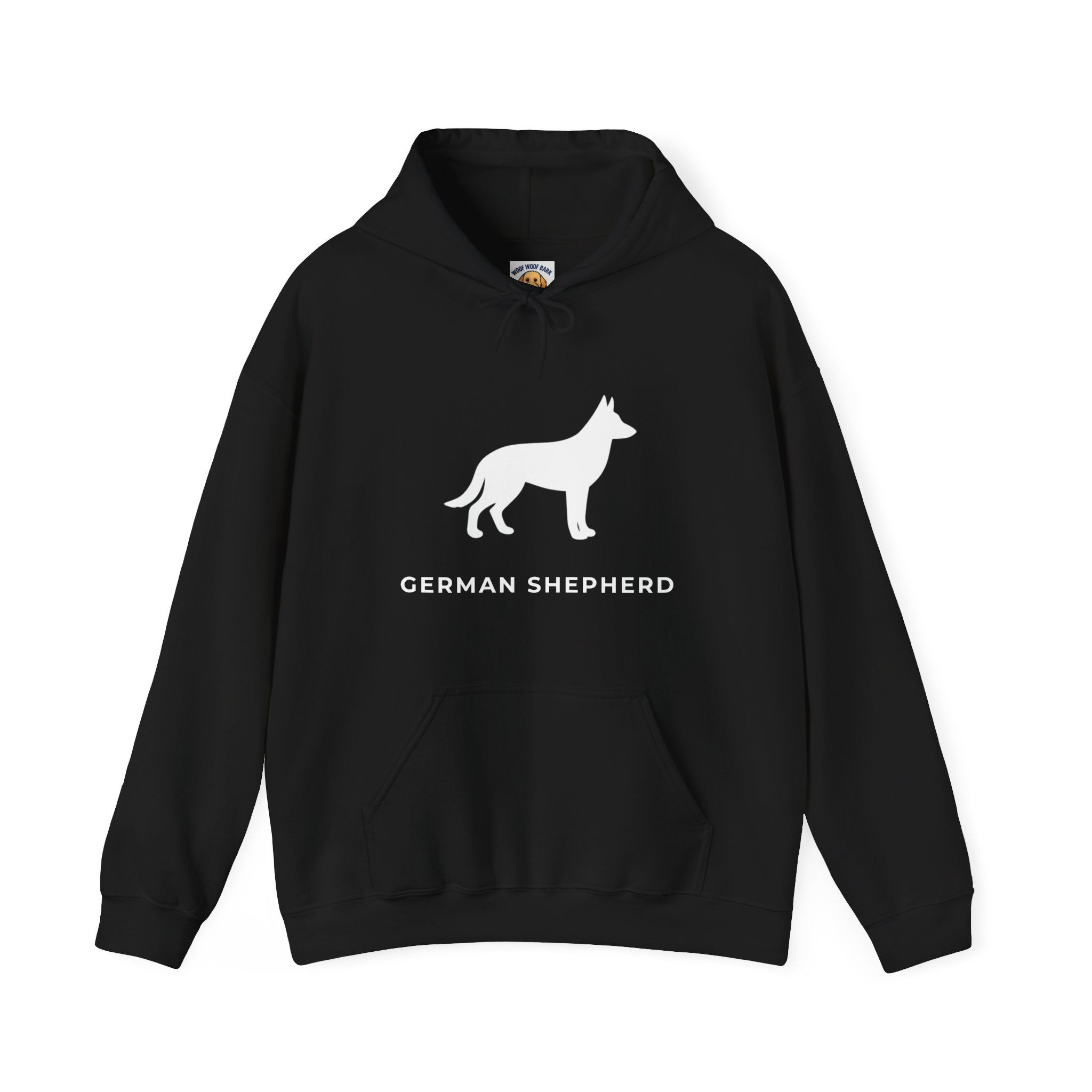 German Shepherd Hoodie | Silhouette Dog Gift | Ships from Canada