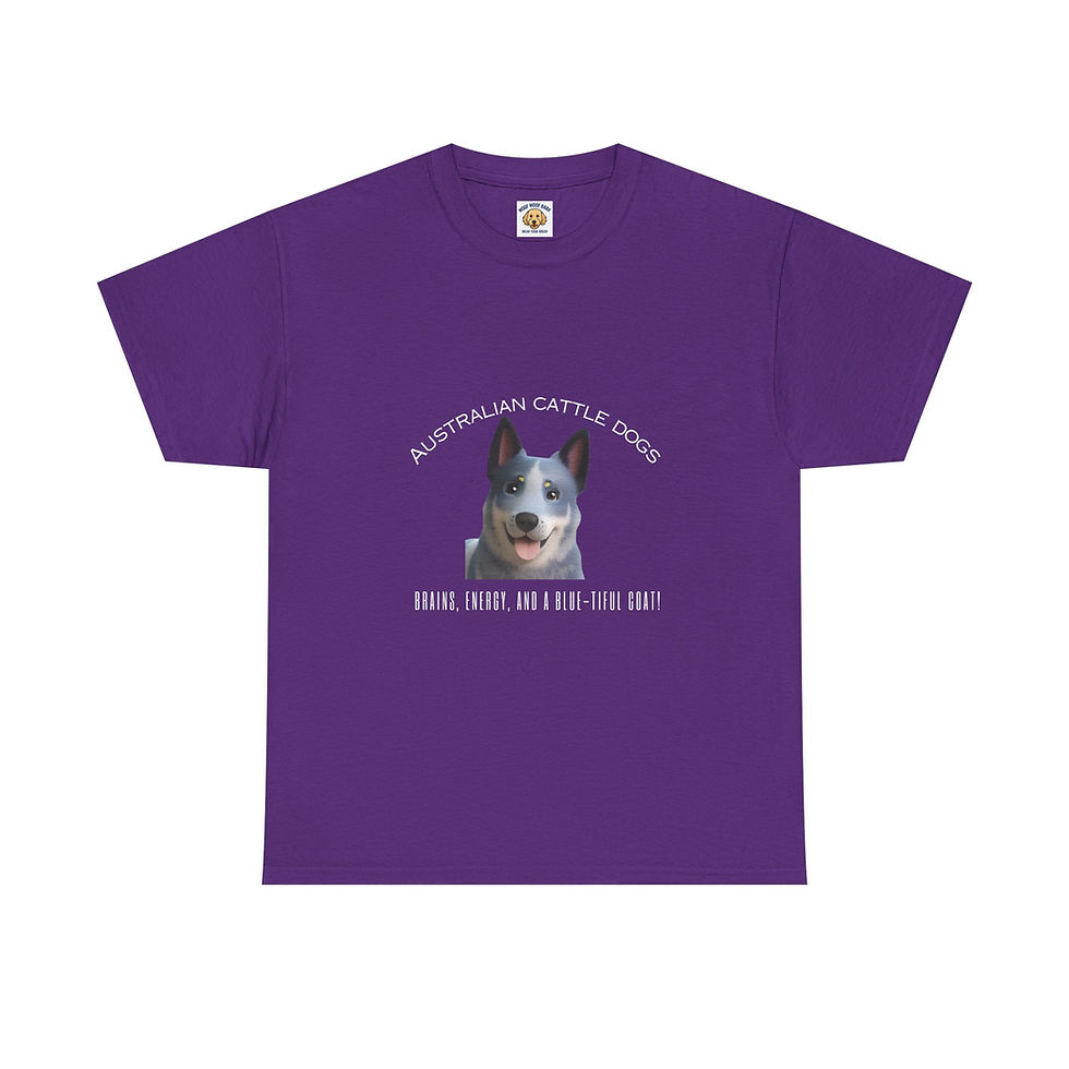 Thumbnail: Australian Cattle Dog T-shirt - Funny Saying - Cartoon Dog Gift 