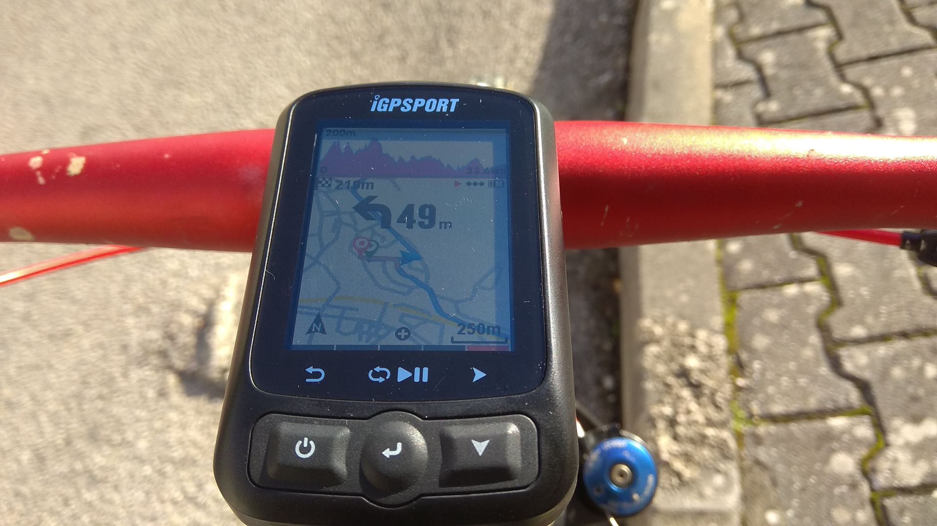 igpsport igs618 navigation
