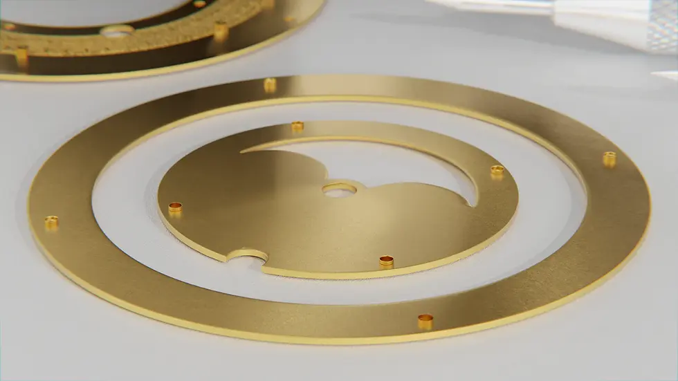 watch dial construction