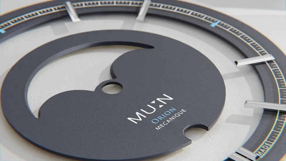 Orion series moon phase dial