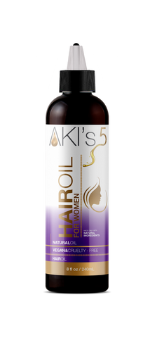 AKI'S 5 ORGANIC HAIR GROWTH OIL | AKIS 5