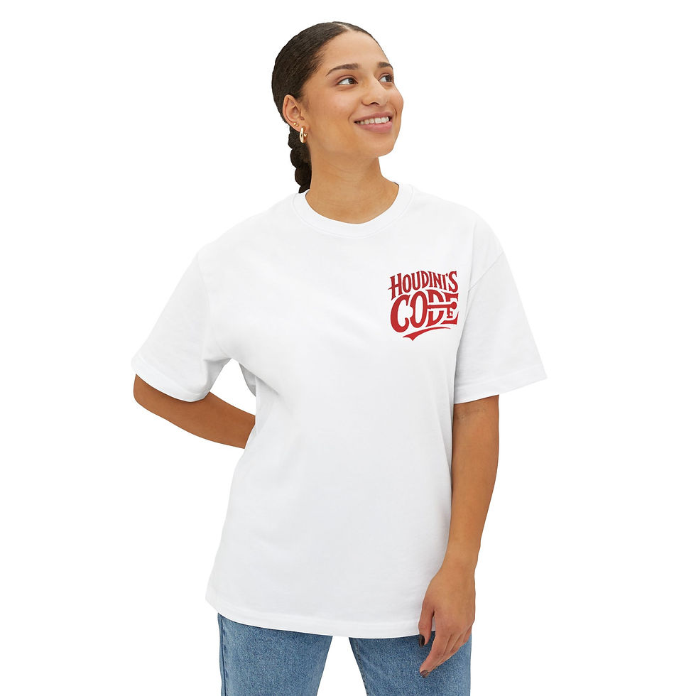 Thumbnail: Houdini's Code Oversized Dommy Tee 