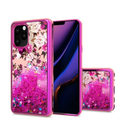 Miniatura: iPhone 11 PRO Design Water Quicksand Glitter Case