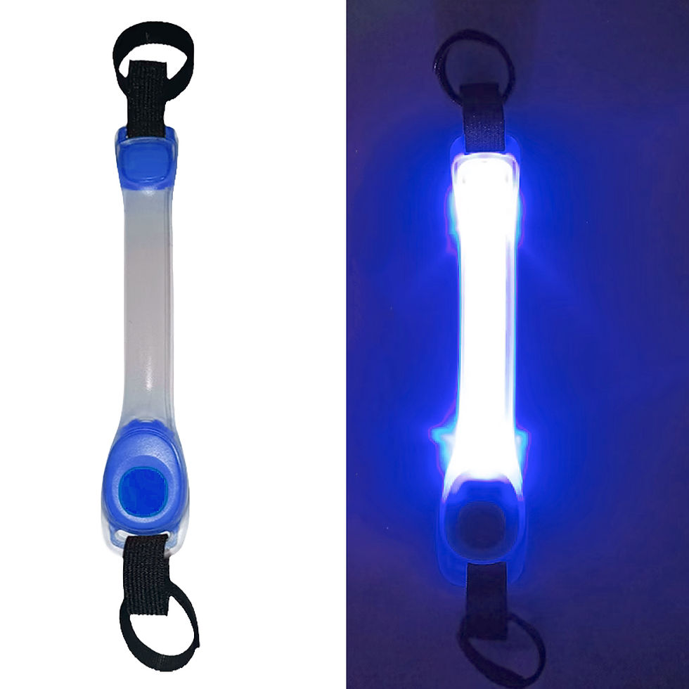 Thumbnail: Dog Anti Lost Safety Glowing Collar Multi-Color Pendant Outdoor Waterproof Warni