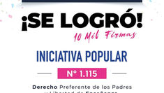 Logro de firma de Iniciativa Popular de Norma 1.115