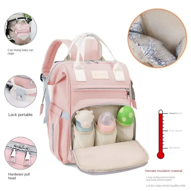 Miniatura: Bolsa Maternidade Mommy Baby – Organização e Praticidade em Todos os Momentos