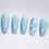 Thumbnail: Baby Blue Sky & Clouds Gel Nails (10pcs)