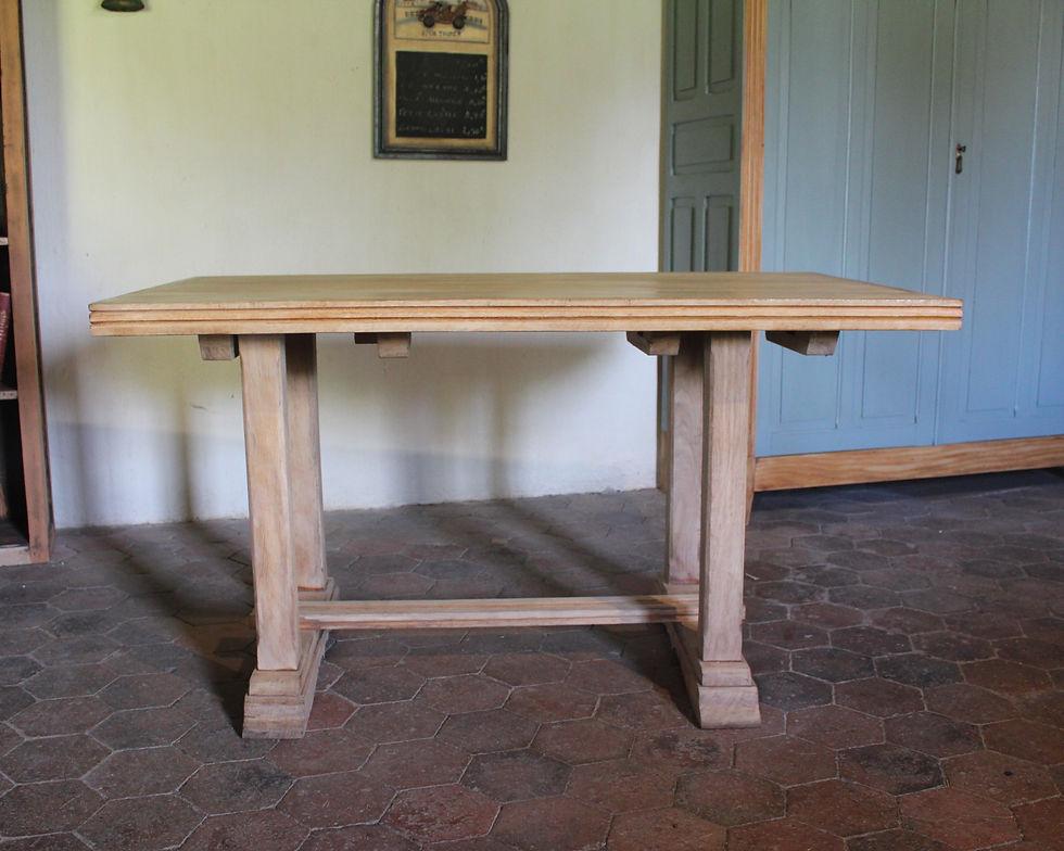 Miniature : Table parisienne avec rallonges