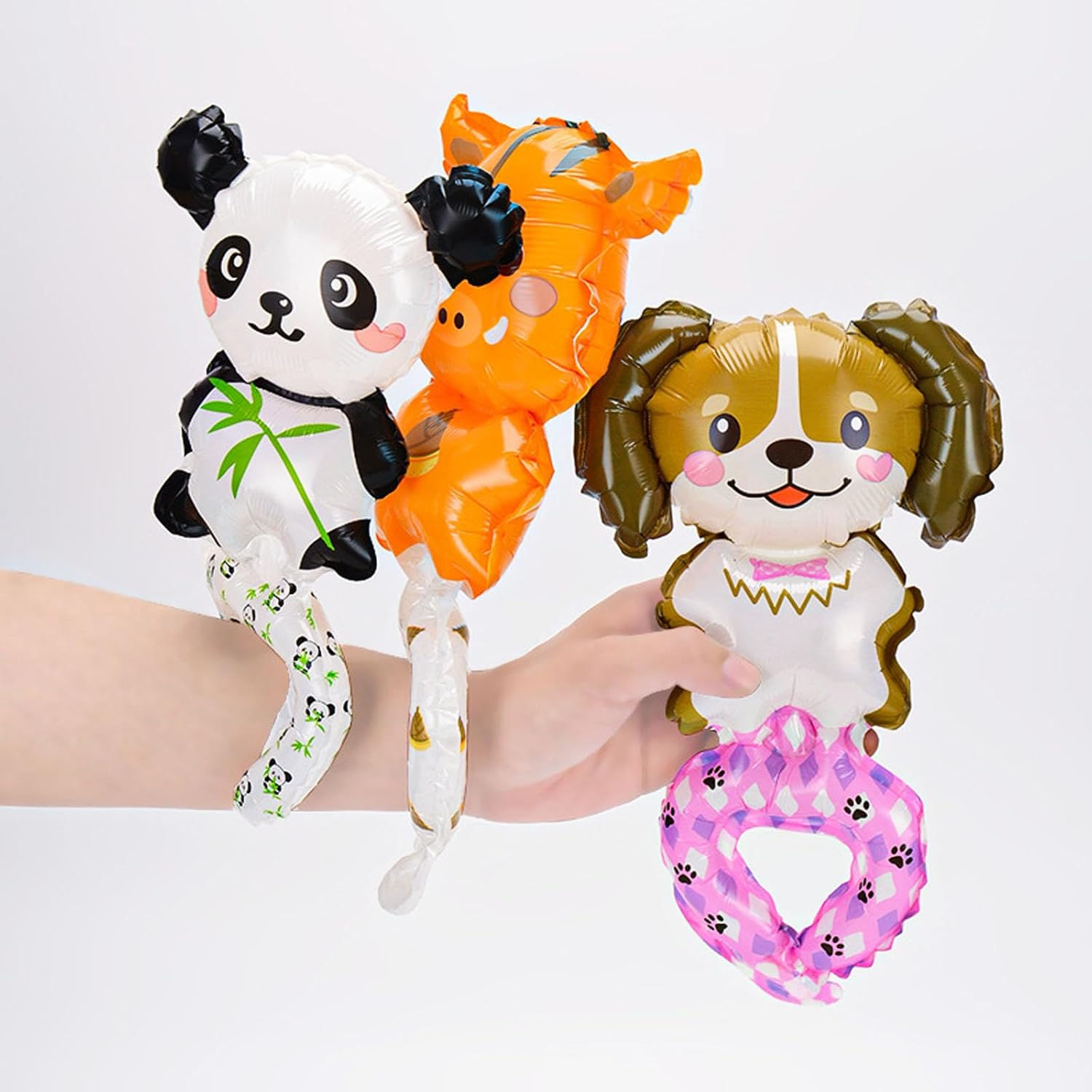 Globo Brazalete Animalitos 5piezas variadas