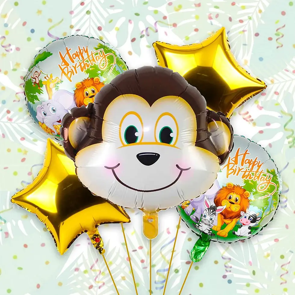 Miniatura: Globos para Decoración de Safari