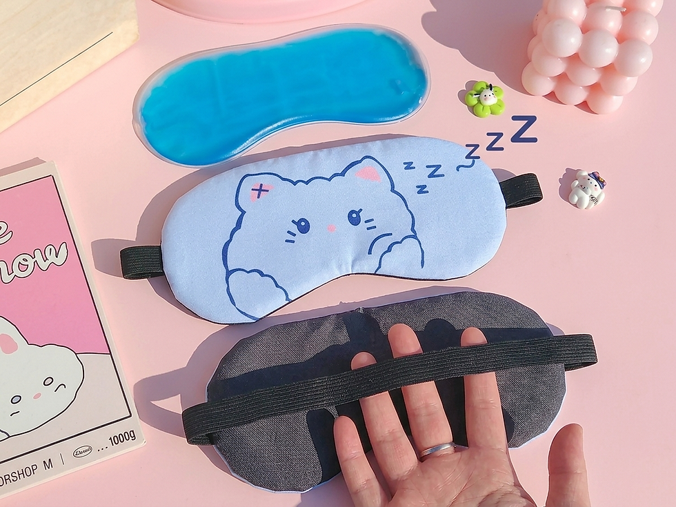 Miniatura: Antifaz Para Dormir + Compresa de Gel