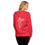 Thumbnail: Astronaut Back Sweatshirt Dark Red