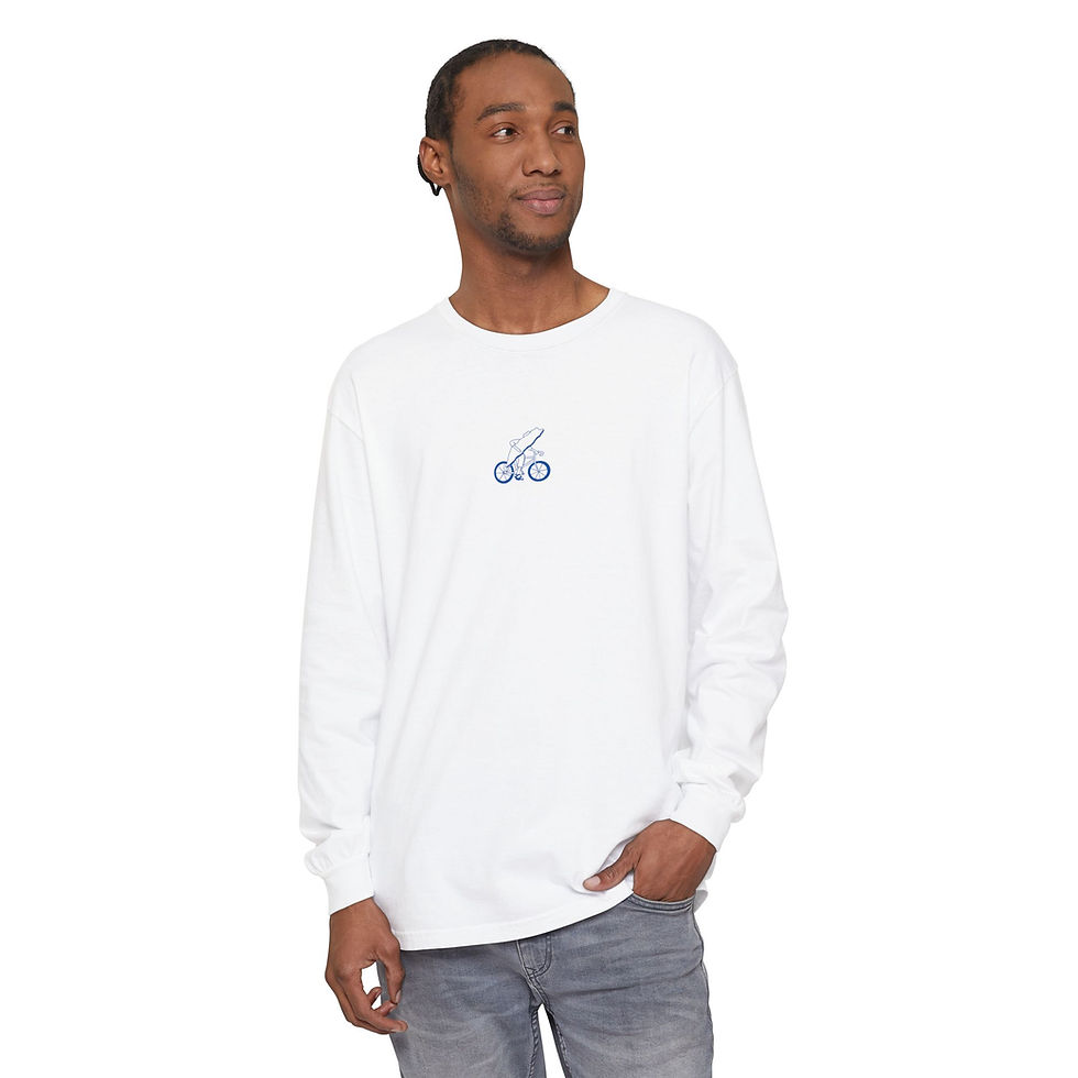 Thumbnail: Long Sleeve Yalla Logo Shirt