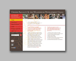 World Bank Gender Equality & the MDGs website