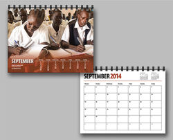 United Nations Mission in South Sudan (UNMISS) calendar 2014