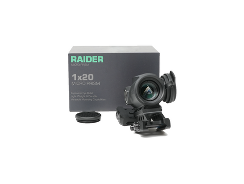 Swampfox Optics Raider 1x Red/Green BRC Reticle Micro Prism Sight