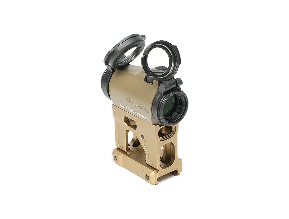 Thumbnail: Evolution Gear Micro T2 Red dot w Unity Fast Micro Mount TAN