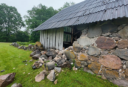 fallen original stones from barn wall, collapsed natural stone masonry, recovering original stone for rebuilding, pierres d'origine tombées du mur, maçonnerie en pierre naturelle effondrée, récupération pierres pour reconstruction, gefallene Originalsteine der Scheunenmauer, eingestürztes Natursteinmauerwerk, Originalsteine für Wiederaufbau bergen, pietre originali cadute dal muro, muratura in pietra naturale crollata, recupero pietre originali per ricostruzione