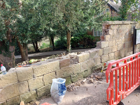 Stone Wall Repairs - Part 2.