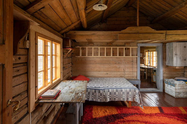 The Fisherman's Cabin interior