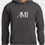 Thumbnail: AMI Unisex Hoodie | Dark Heather Grey