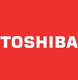 toshiba-logo-brand-computer-symbol-white-design-french-laptop-illustration-with-red-backgr