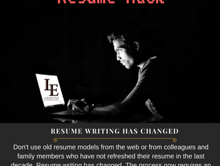 Resume Hack of the Week: Resume Writing Has Changed